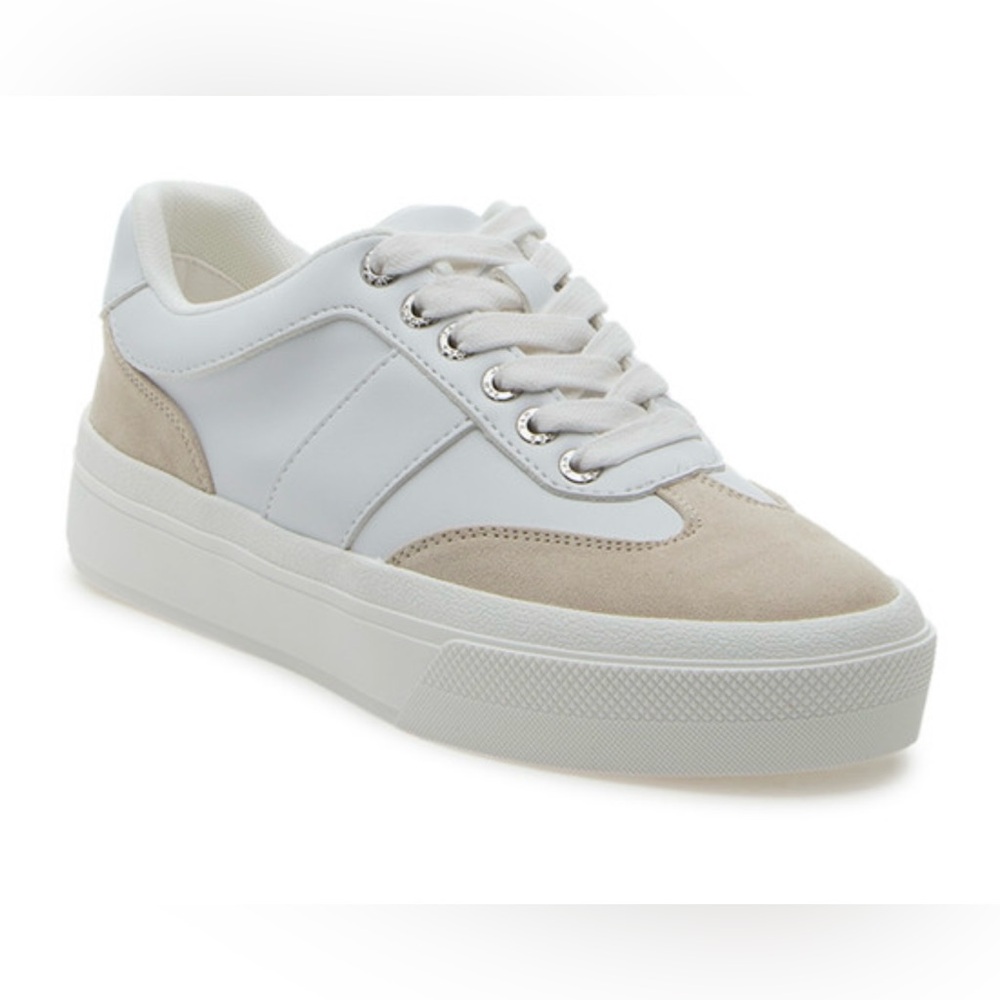 J/Slides NYC GABBIE Leather/Suede Sneakers